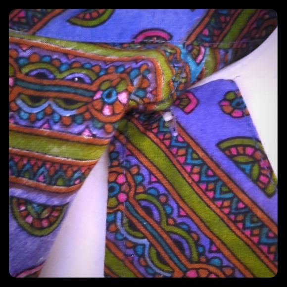 Vintage Cameo Rose Wrap Blouse - Picture 7 of 8